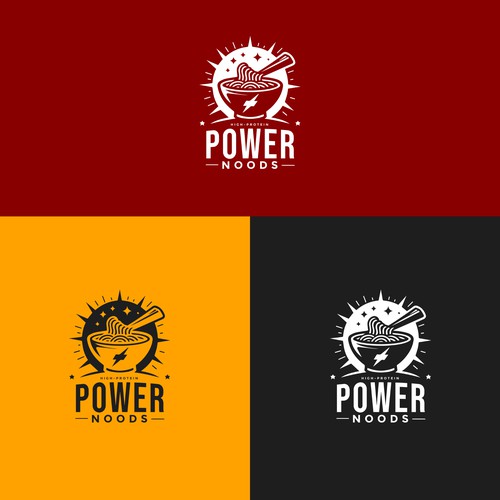 Power Noods - Logo concept