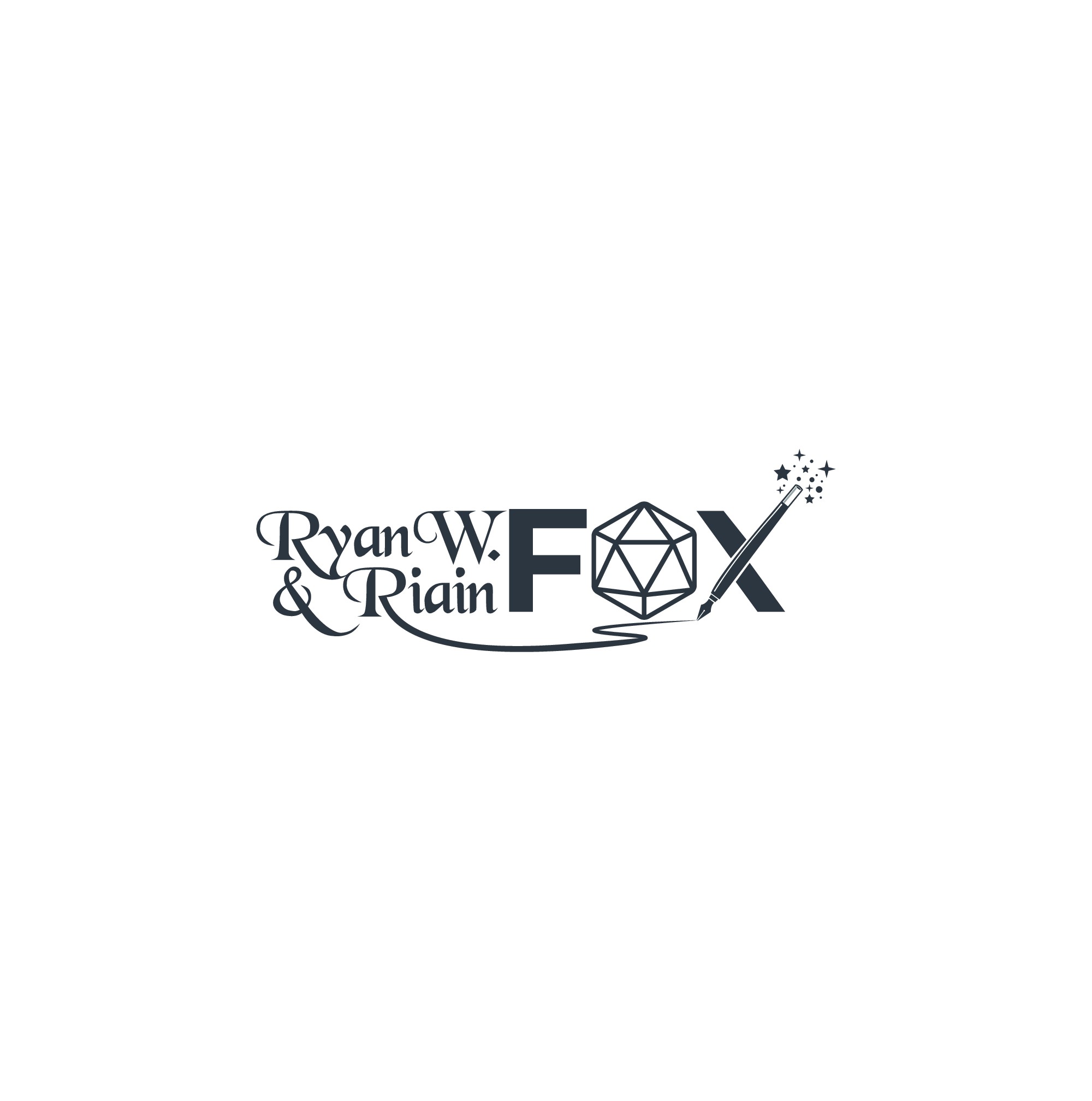 Logo for author website