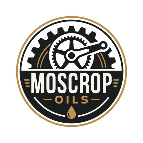 Moscrop Oils — Modern British Engineering Logo