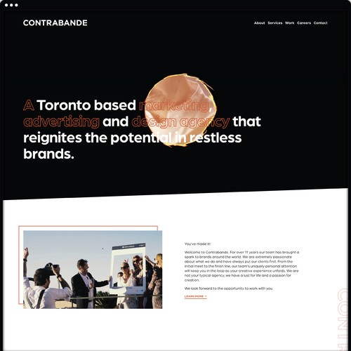 Contrabande Website