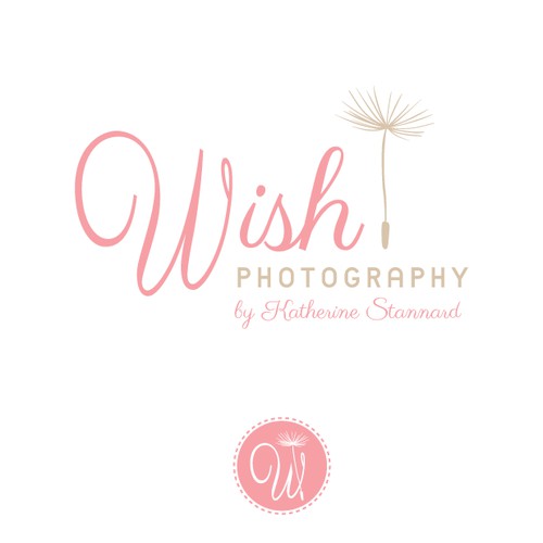 Create a stylish logo for Wish Photography by Katherine Stannard