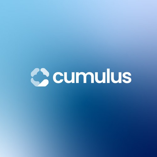 Initials logo concept for Cumulus