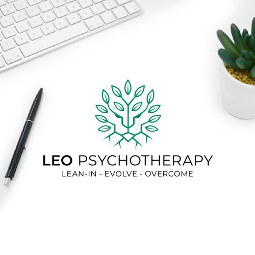 Logo concept for LEO PSYCHOTHERAPY