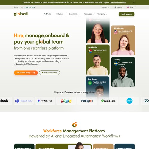 Globalli Website