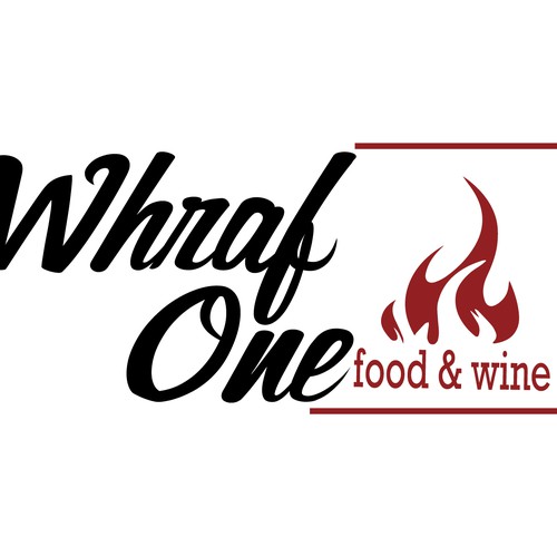 create a dynamic restaurant logo that specialising in wood grill dining