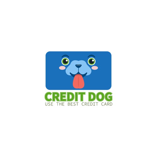 concept logo for credit dog