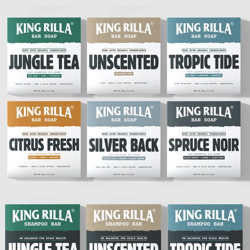 King Rilla Product line design