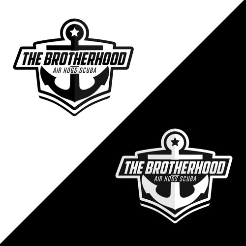 The Brotherhood Air Hogs Scuba Logo