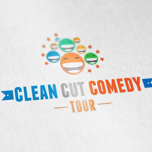 Create logo design for live comedy show