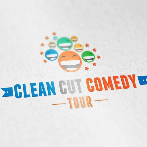 Create logo design for live comedy show