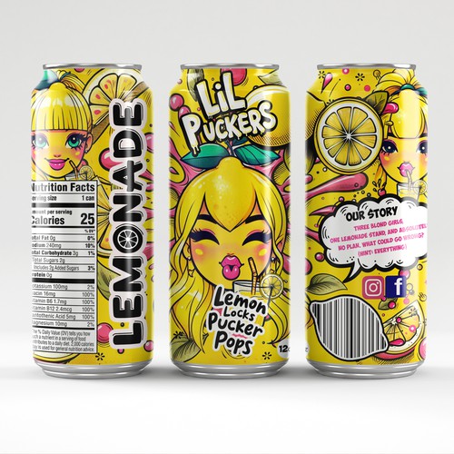 Lemonade Can Design