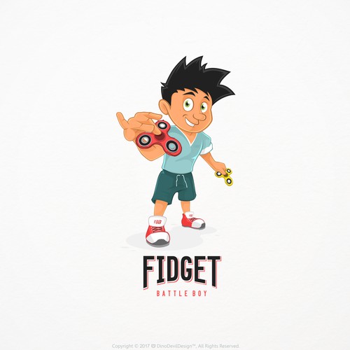 Fidget battle boy