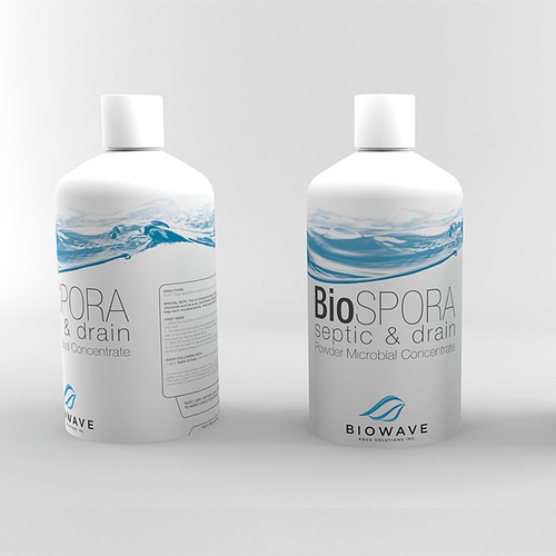 Biowave Aqua Solutions needs a new product label