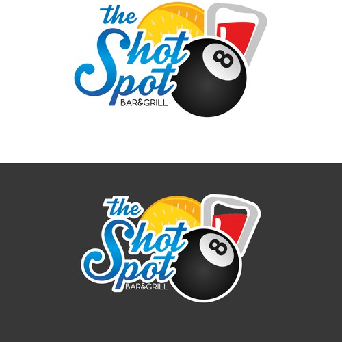 Logo concept for Shooter Karaoke Bar