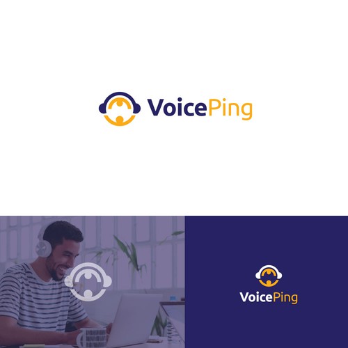Logo for a Japanese audio conferencing platform