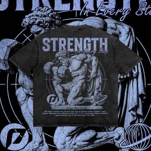 Gym Streetwear t-shirt Design