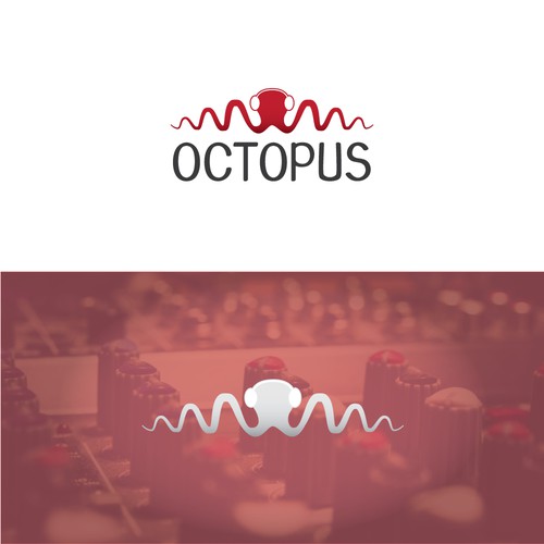 Logo concept for an audio visual company