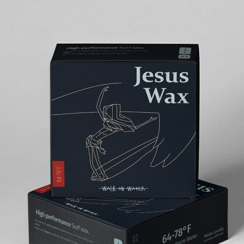 Jesus wax -packaging