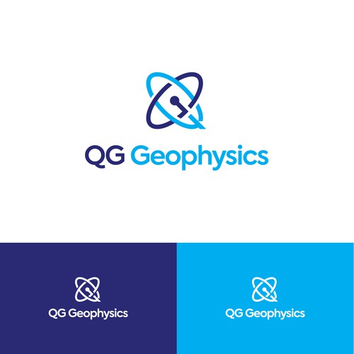 Bold logo for QG Geophysics