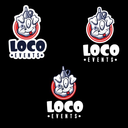 Loco Events mascot logo