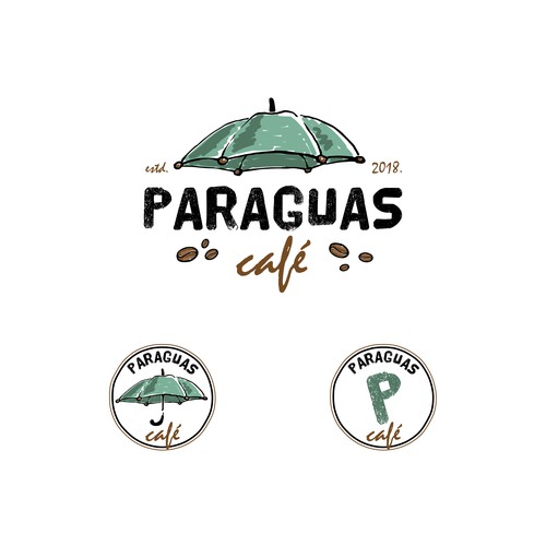 Paraguas café