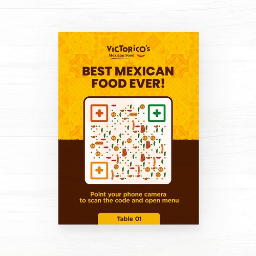 Square QR code art experiment