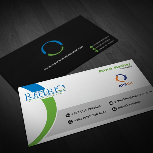 Reperio Human Capital Needs New Business Stationery