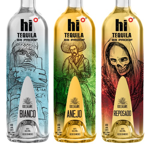 Tequila Labels Design 
