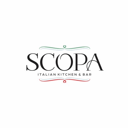 Logo for Italian Restaurant and Bar