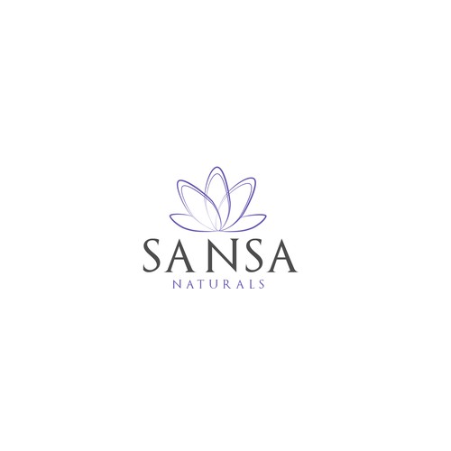 Logo for beauty brand Sansa Naturals