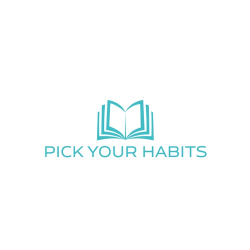 Bold logo for books