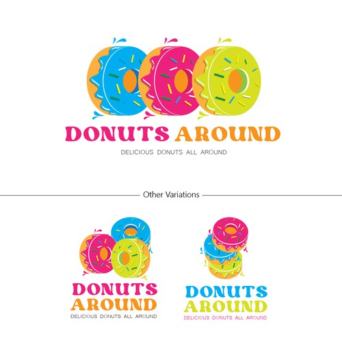 Logo concept for Donuts Around