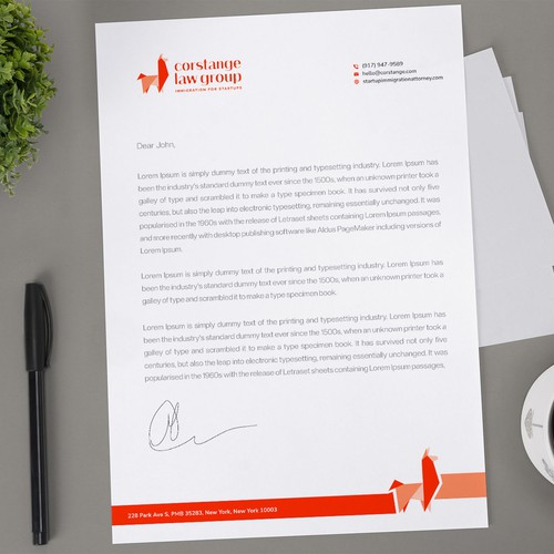 Letterhead Design