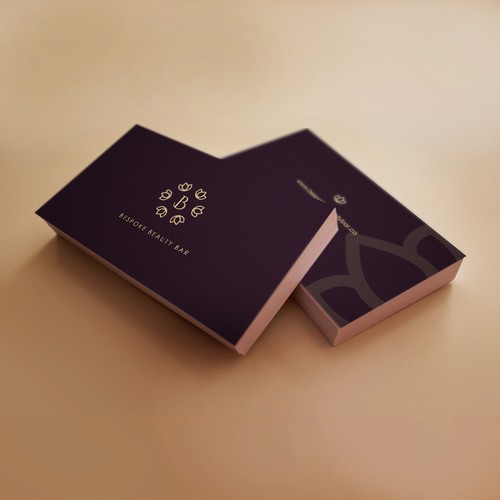 Logo & business card for beauty bar