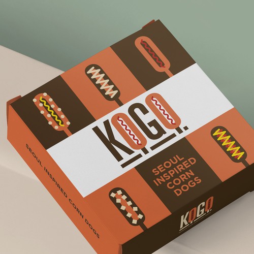 KOGO corndog box