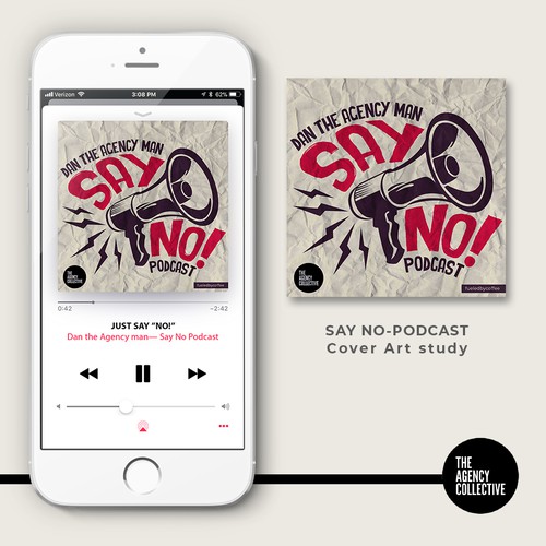 Say No- Podcast Cover Art study