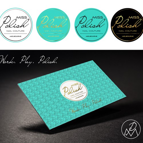 Create a sexy, wow factor, luxurious logo for a start-up: MISS POLISH, NAIL COUTURE