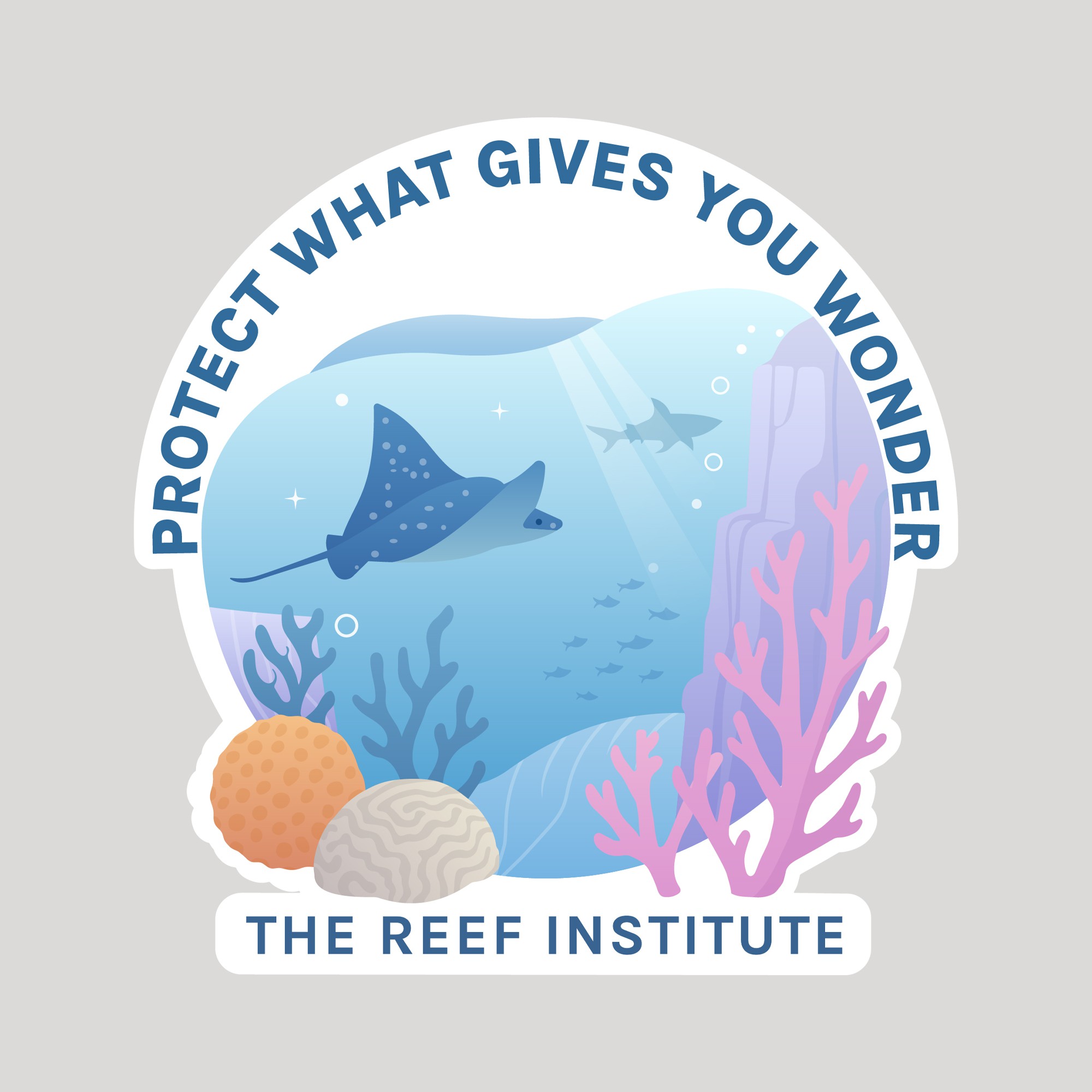 Sticker Design for Coral Conservation!