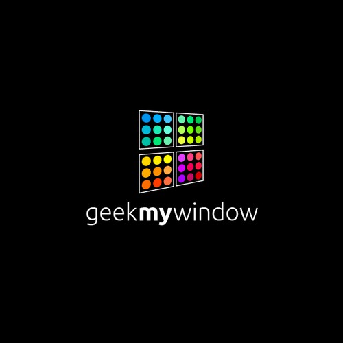 Fun, Interactive Logo for My Geek Window