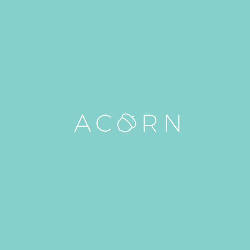 Simple logo concept for Acorn.