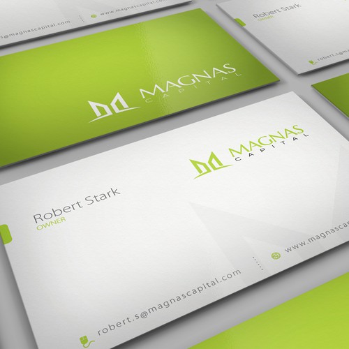 Create the next stationery for Magnas Capital