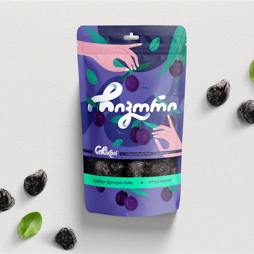 Colorful Packaging Design for Chikori Fruits