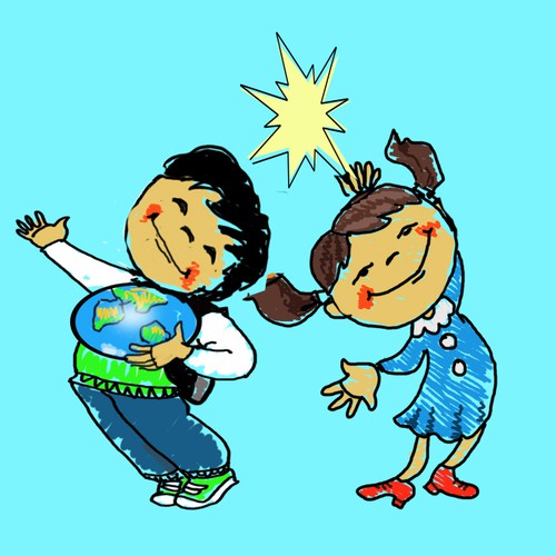 GIRL/BOY DUO FOR CHILDRENS BOOK APP