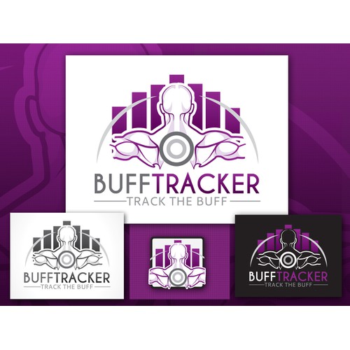 Buff Tracker - Create a logo that will help people get in shape.