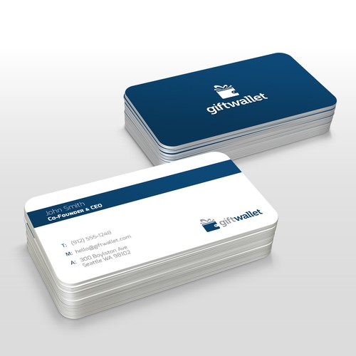 Create a logo and business card for giftwallet