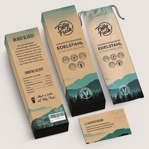 package and Logo design