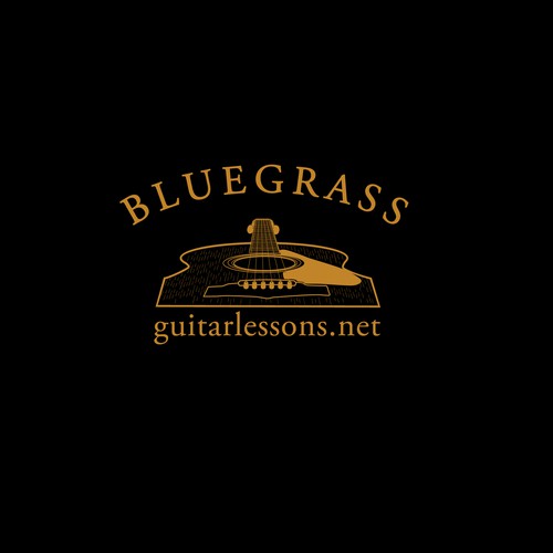 Logo for Bluegrass guitar lessons