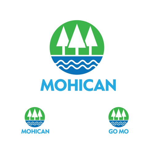 Logo concept for a public Swimming Pool