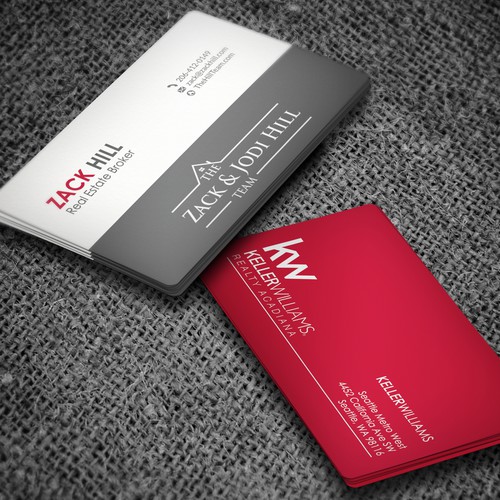 Zack & Jodi Hill Team: Business Card