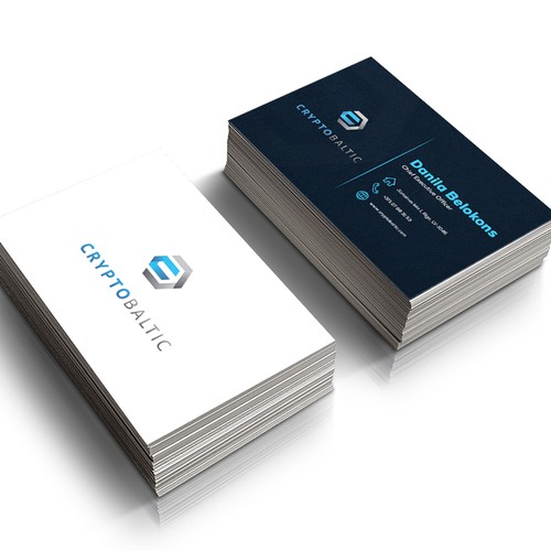 Cryptocurrency & Blockchain Business Card Company